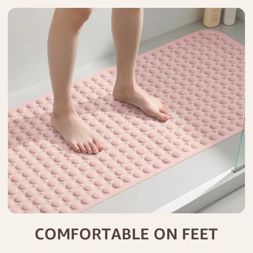 OTHWAY Bath Tub Shower Mat Non Slip, Bathtub Floor Liner Mats - Image 5
