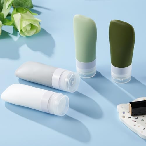 INSFIT Travel Bottles for Toiletries, TSA Approved 3oz Travel Size Containers - Image 5