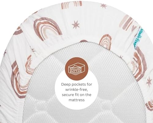 TansyPanda Muslin Halo Bassinet Sheets - Image 5