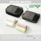 BAGAIL 4 Set/6 Set/8 Set Compression Packing Cubes Travel Accessories - Image 6