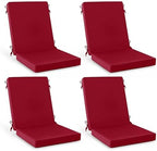 Summsun Patio Dining Seat Cushions Set of 4, 20 x 20 Inch by SUMMSUN