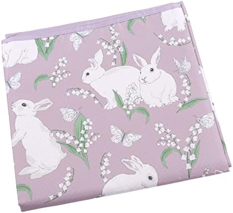 Alomejor Baby Highchair Floor Mat, Soft Cute Cartoon Animal Pattern Spill Mat - Image 7