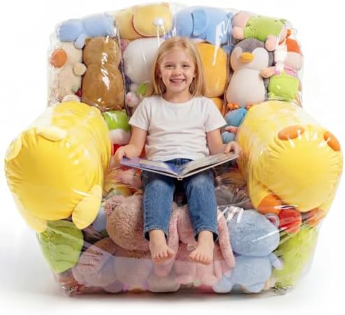 NTYNTY Clear Stuffed Animal Storage Chair by Unknown