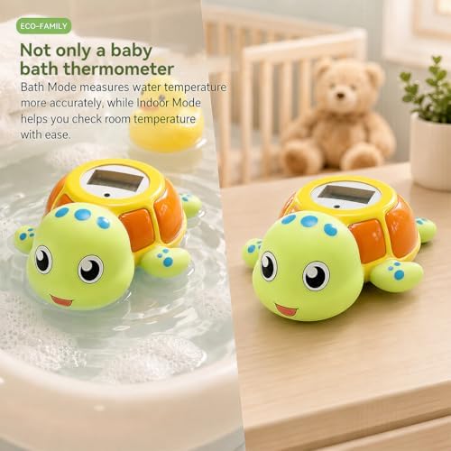Lying Turtle Water Proof Baby Bath Thermometer - Image 6