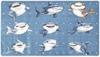 Bath Tub Shower Mat, Washable Bathtub Floor Mats, Suction Cups and Drain Holes by Anna+Cowper
