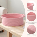 JMvicyroam Small Woven Basket, Empty Gift Basket - Image 3