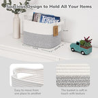 Goodpick Woven Rope Storage Basket - Image 3