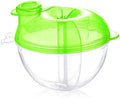 Accmor Baby Formula Dispenser for On-the-Go Feedings, Three-Compartment by Accmor