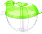 Accmor Baby Formula Dispenser for On-the-Go Feedings, Three-Compartment by Accmor