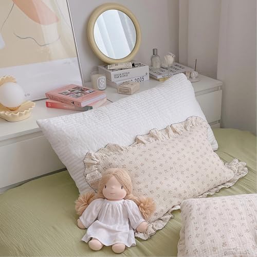 BuLuTu Floral Muslin Toddler Pillowcase - Image 3