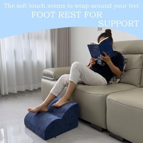 Foot Rest for Under Desk at Work.Multifunctional 3-Tier Foot Stool - Image 6
