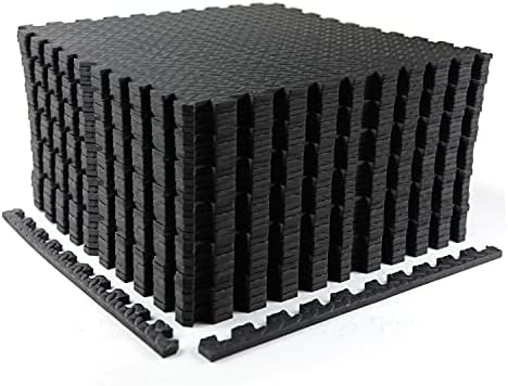CAP Puzzle Exercise Mats | 1/2” Thick EVA Interlocking Foam Tiles by CAP