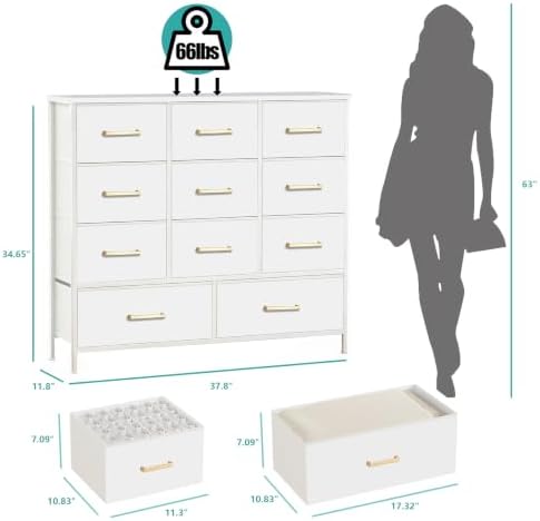VASICAR Dresser for Bedroom - Image 3