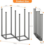 KORRTFID Foldable Bottle Drying Rack, Baby Bottle Drying Rack, Collapsible Cup - Image 2
