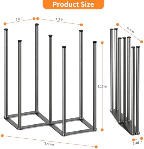KORRTFID Foldable Bottle Drying Rack, Baby Bottle Drying Rack, Collapsible Cup - Image 2