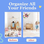 Large Stuffed Animal Storage Hammock 2 Pack | Holds 12 lbs | Corner Stuffed - Image 4