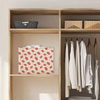 Pink Bow Storage Basket Bins - Image 5