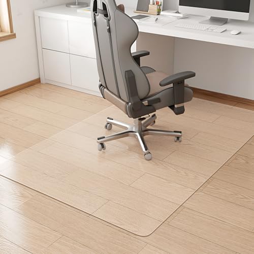 KMAT Office Chair Mat, Easy Glide Hard Wood Tile Floor Mats by KMAT