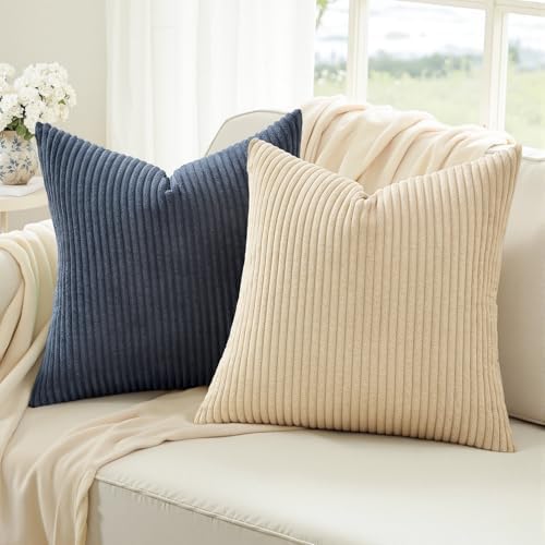 Topfinel Boho Couch Throw Pillows Pack of 4 Decorative 16x16 Inch Velvet Pillow - Image 7