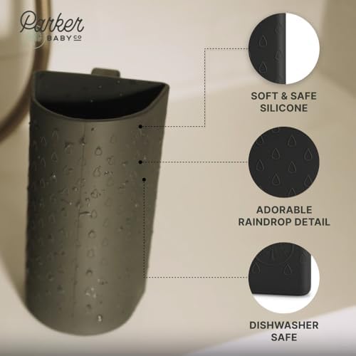 Parker Baby Co. Bath Caddy and Rinse Cup Bundle - Image 6