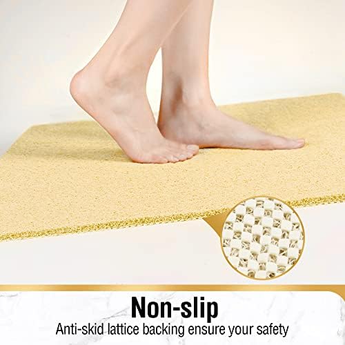 HITSLAM Non Slip Bathtub Mat 40 x 16 Inch, Extra Long Bath Mat - Image 3