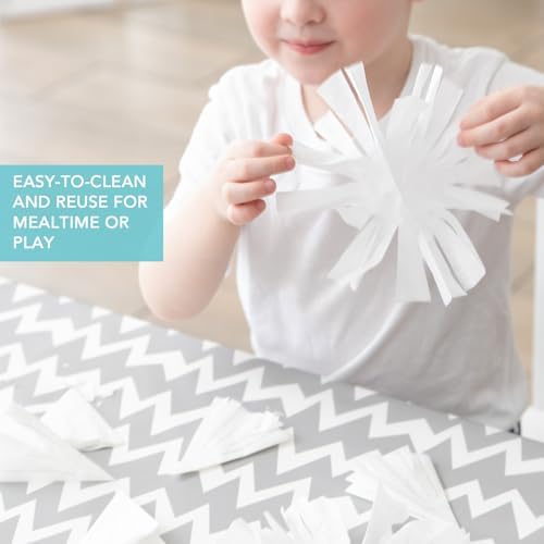 Bumkins Baby Splat Mat for Under High Chair, Babies Toddlers Eating Mess Mat - Image 4