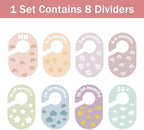 Baby Closet Dividers Durable Plastic Clothes Organizers 8 Pack - Image 4