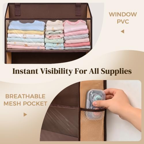 6-in-1 Over Door Hanging Organizer - Image 4