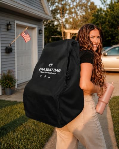 Car Seat Travel Bag for Airplane, Carseat Bag Air Travel - Image 2