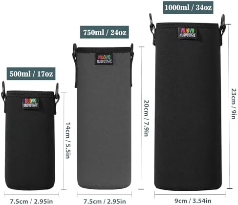 Nuovoware Water Bottle Carrier, Charcoal Gray‌ - Image 2