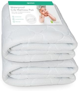 Newton Baby Waterproof Crib Mattress Pad, Breathable by newton