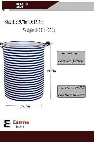 ESSME Laundry Hamper, Collapsible - Image 6