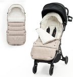 Momcozy Universal Stroller Footmuff, Plush Weatherproof Bunting Bag - Image 2
