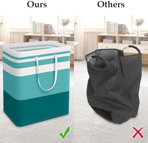 StorageRight Laundry Basket Hamper, 125L Collapsible Clothes Storage - Image 5