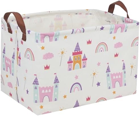Baskets Nursery Basket Storage Bins Rectangular Cute Storage Bin Organizer Book by DDBASKET