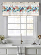 Coastal Beach Kitchen Curtains Valances - Image 2