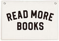 Lacama Classroom Decor Reading Corner Sign Read More Books Banner Flags by Lacama