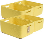 MiniArk Large Storage Baskets for Organizing, Baby Nursery, Toy Bins Box by MiniArkStorageBasketsHome