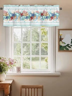 Vandarllin Coastal Beach Kitchen Curtains Valances - Image 3