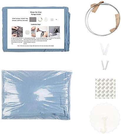 Bed Canopy with Frills Reading Nook Game Tent - Image 5