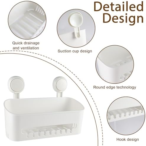 Bath Toy Storage Organizer, Kids Bathtub Toy Holder - Image 2