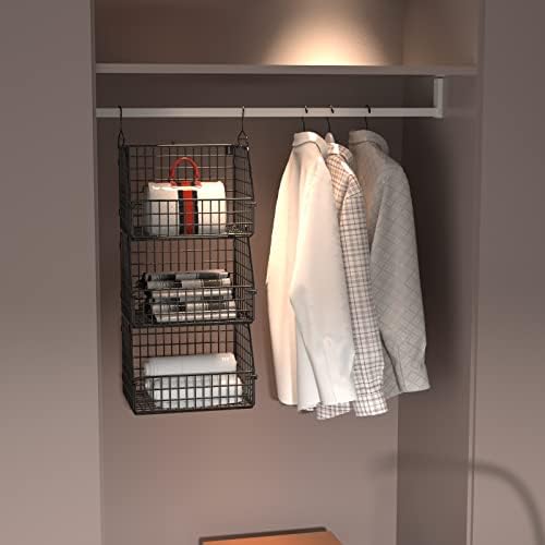 PUPPYCUTE Stackable Wire Storage Baskets - Image 2