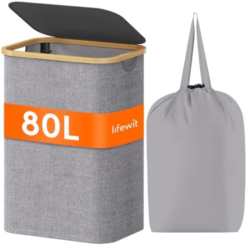 Lifewit 80L Large Laundry Basket by Lifewit