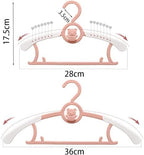 Baby Clothes Hangers 50 Pack, Plastic Kids Hangers Space Saving - Image 3