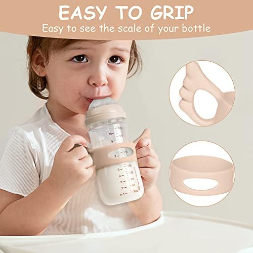 Aolso Silicone Baby Bottle Handles, Dishwasher Safe - Image 4