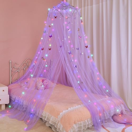 FIOBEE Bed Canopy for Girls Room by FIOBEE