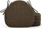 Shinnwa Dining Chair Cushions Set of 4, High-Resilience Foam Windsor Seat Pads by Shinnwa
