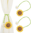 Sunflower Curtain Tieback 2Pcs Window Drape Rope Holdbacks by UFURMATE