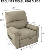 PureFit Waterproof Recliner Chair Cover Slipcovers - Image 6