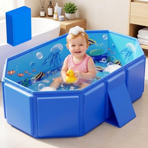 2026 Toddler Bath Tub for Shower, Portable Bathtub for Kids by POOL